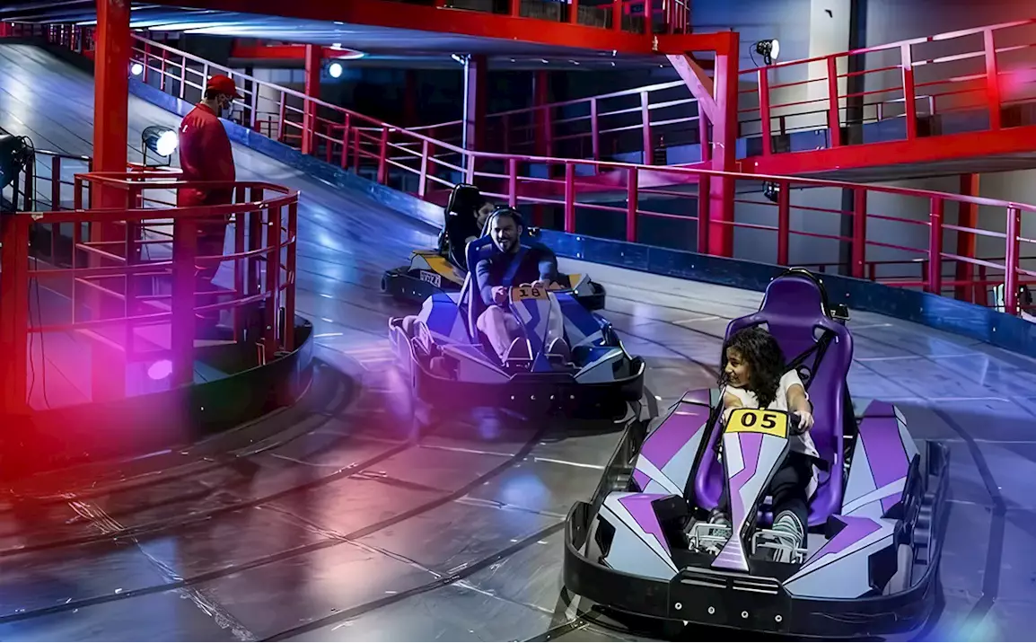 Indoor Karting at Bahrain Mall