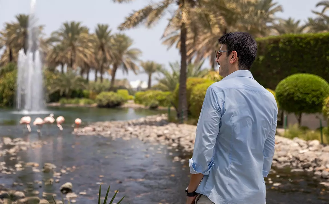 مزيج مثالي من الشمس الحانية والأجواء المنعشة المريحة 